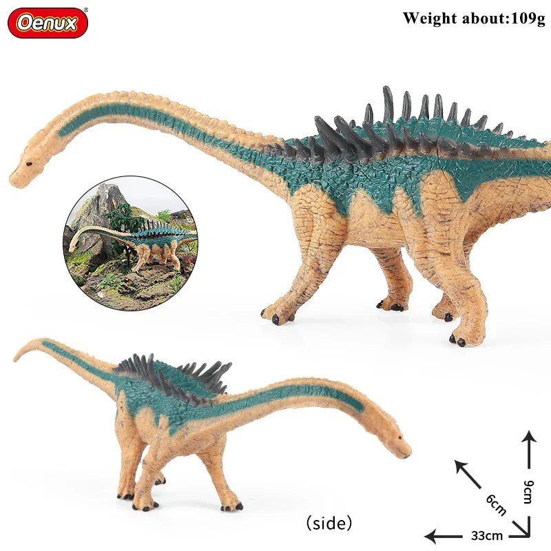 Oenux Jurassic Dinosaur Action Figure Set – 5 Pieces