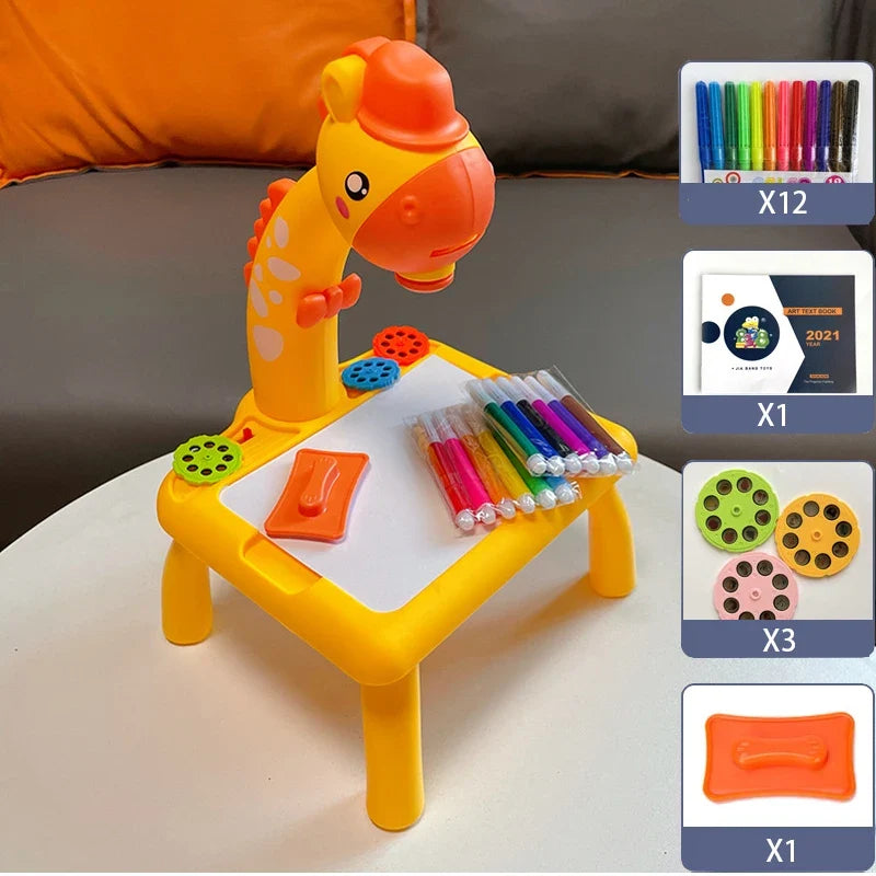 Kids’ LED Projector Drawing Table