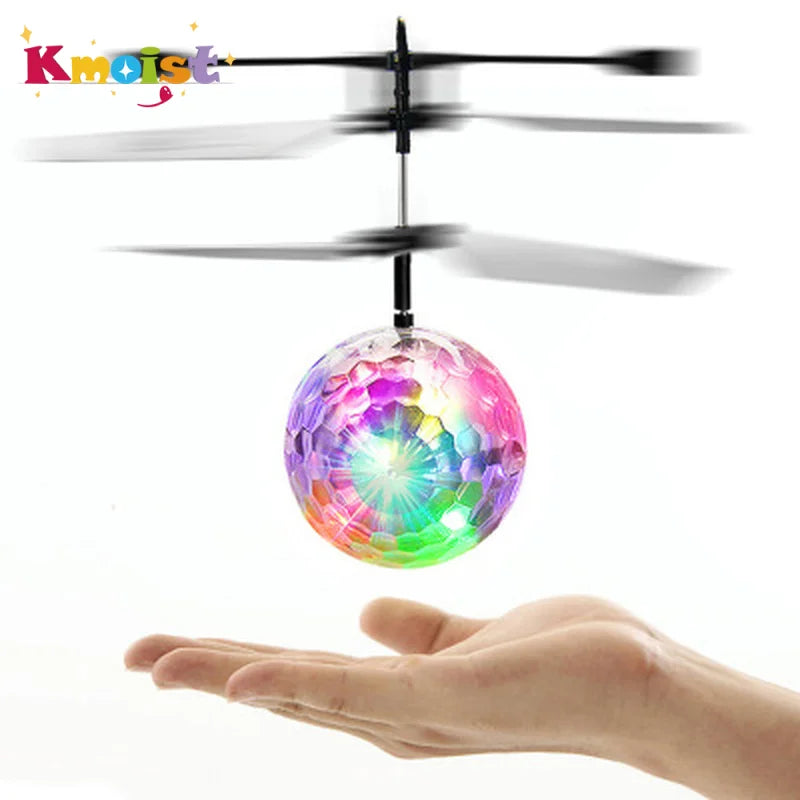 LED Flying Ball Toy with Infrared Motion Control