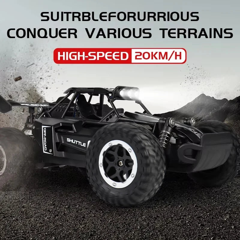 ZWN 2WD Off-Road RC Car with LED Light, 1:16/1:20