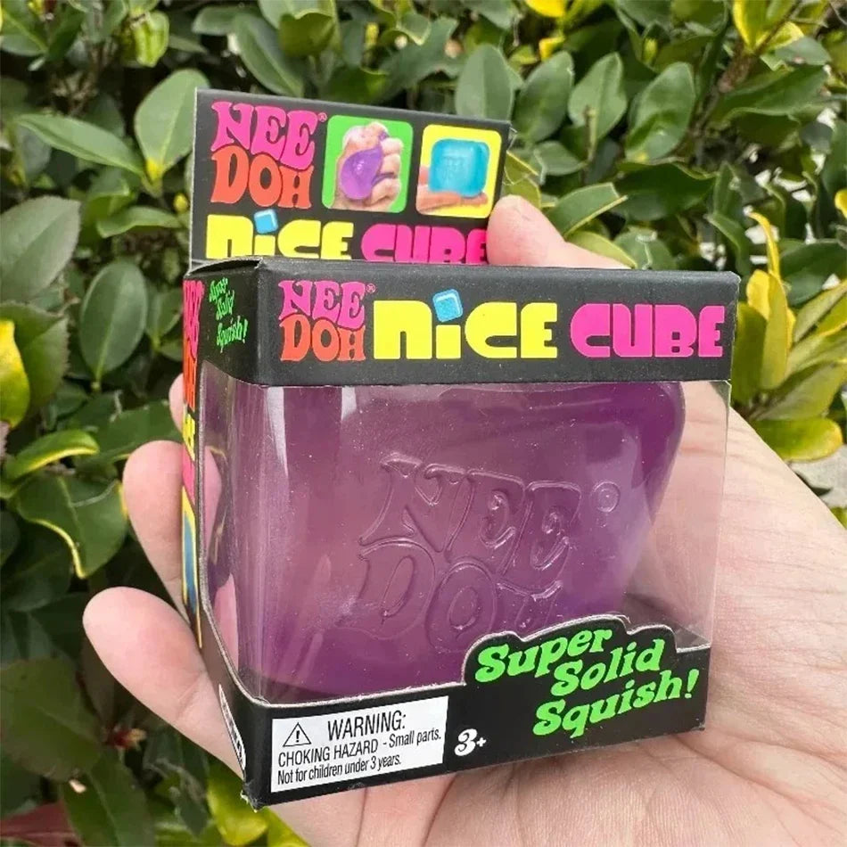 NeeDoh Cube Sensory Squishy Toy