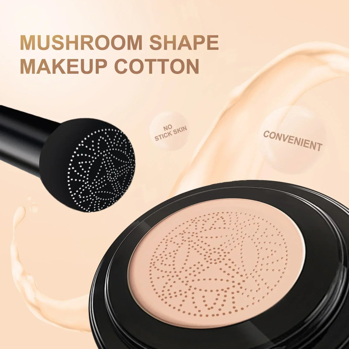 Air-Cushion CC Cream with Mushroom Applicator