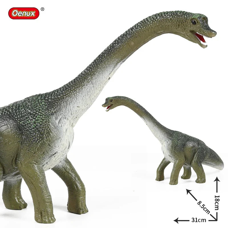 Oenux Jurassic Dinosaur Action Figure Set – 5 Pieces