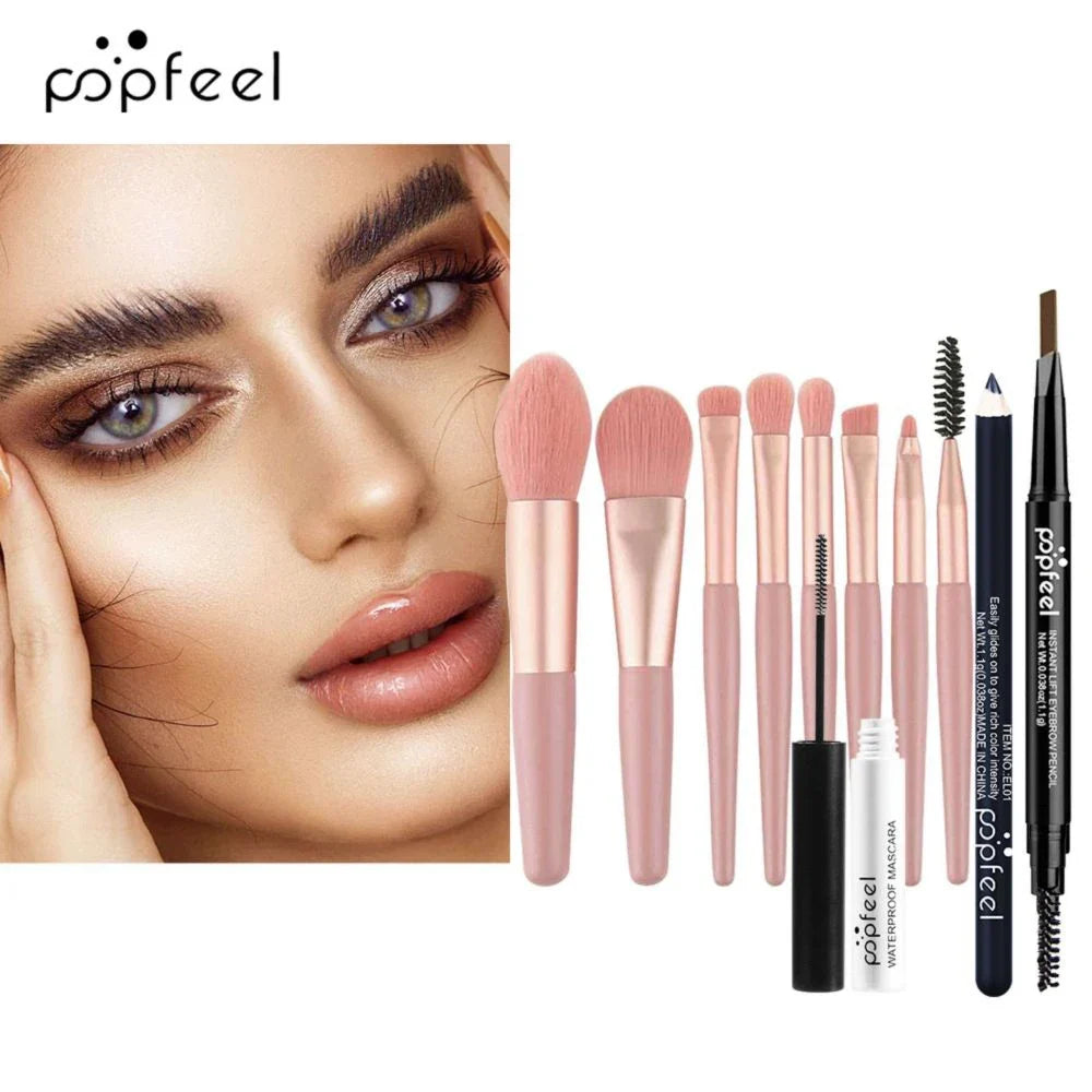 POPFEEL Eye Makeup Set with 40-Color Eyeshadow Palette