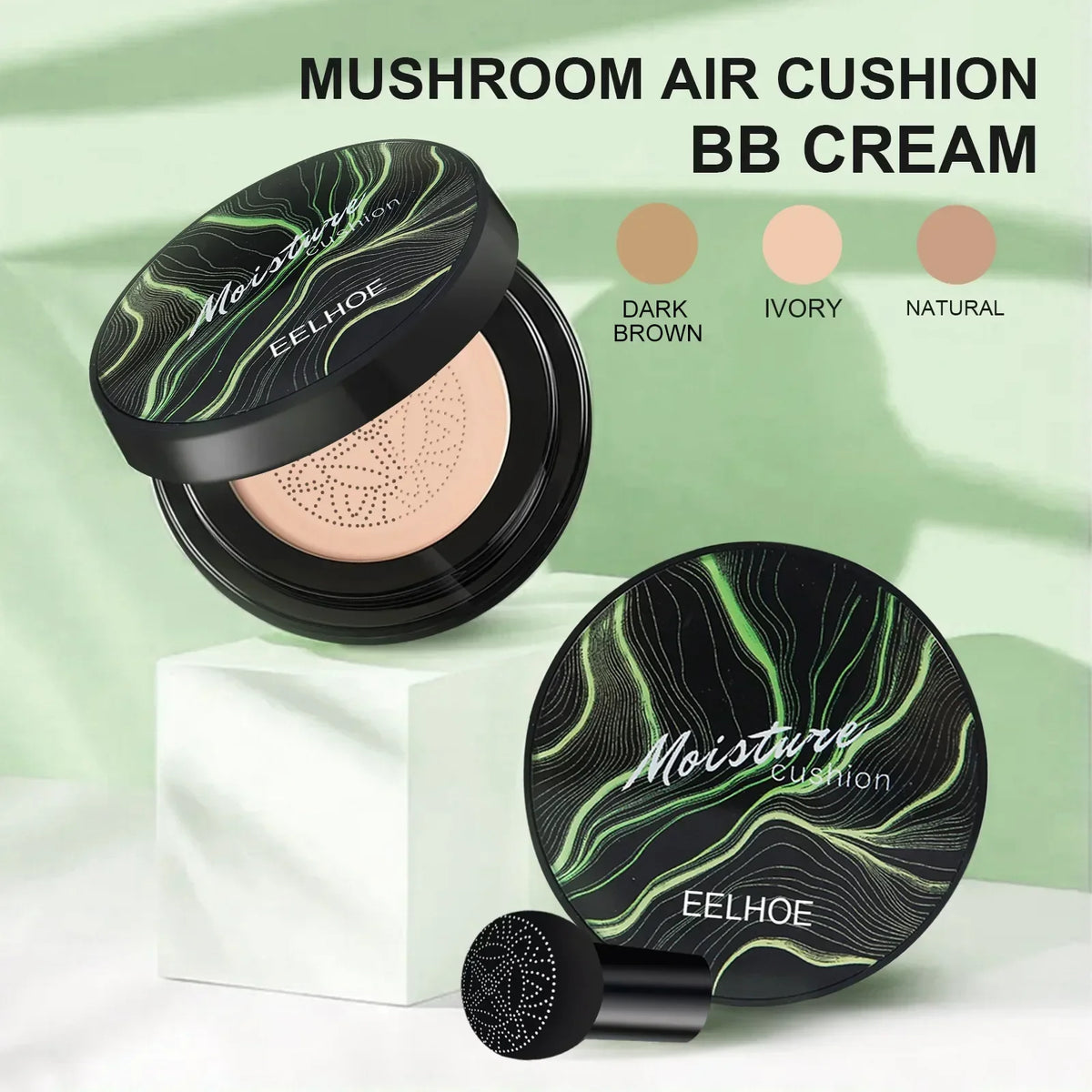 Air-Cushion CC Cream with Mushroom Applicator
