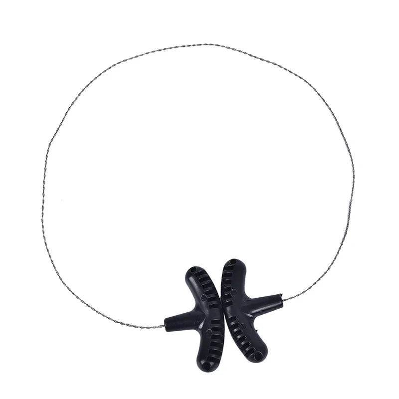 Portable Steel Wire Saw for Camping & Hiking