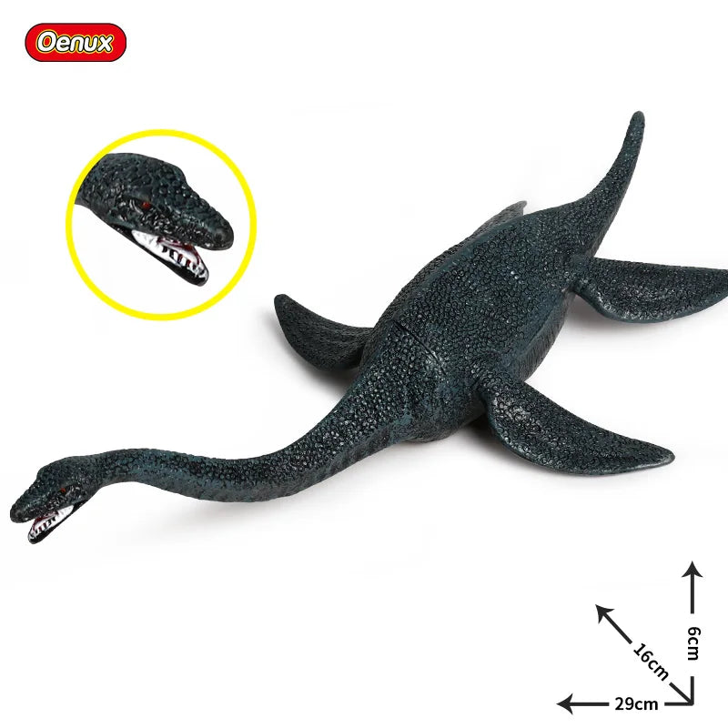 Oenux Jurassic Dinosaur Action Figure Set – 5 Pieces