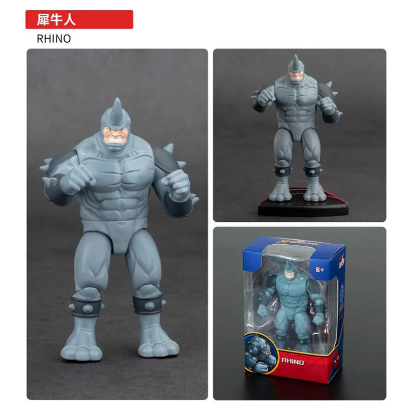 Poseable Superhero Villain Action Figure, 4 Inches