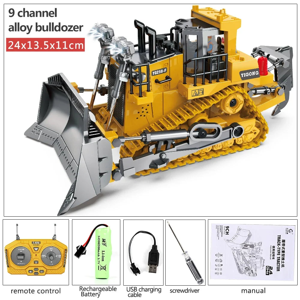 Remote-Control Excavator Toy