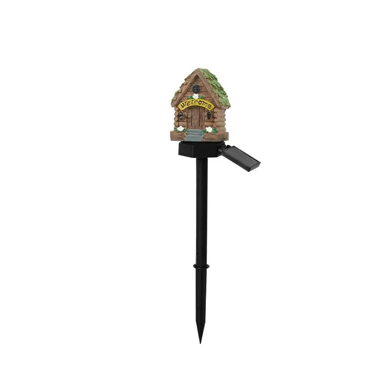 Solar-Powered Decorative Garden Light