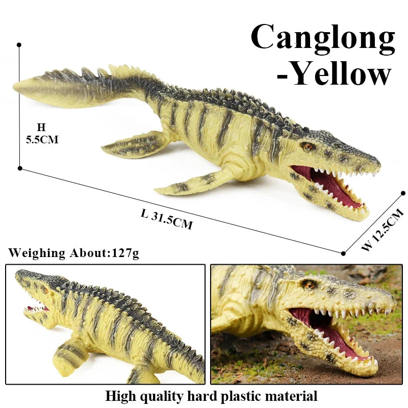Oenux Jurassic Dinosaur Action Figure Set – 5 Pieces