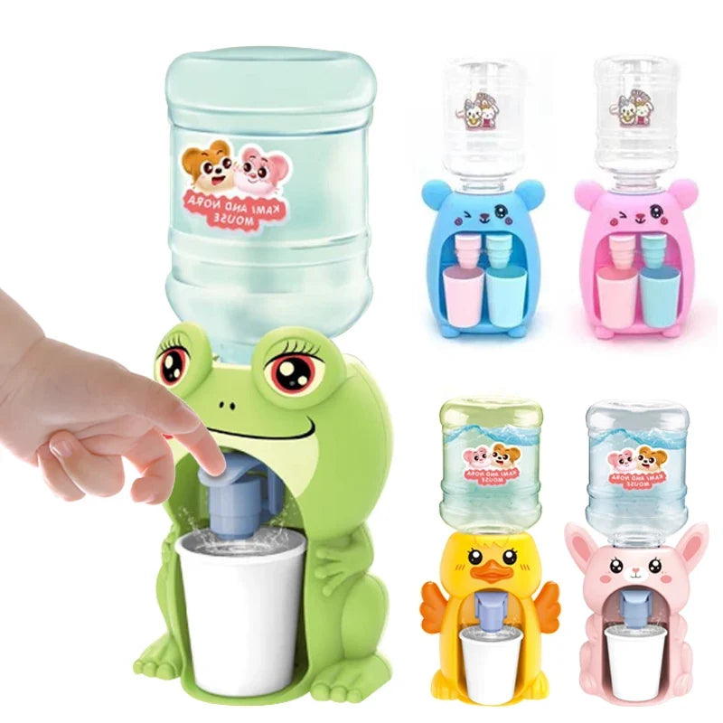 Mini Dual Water Dispenser Play-Kitchen Toy