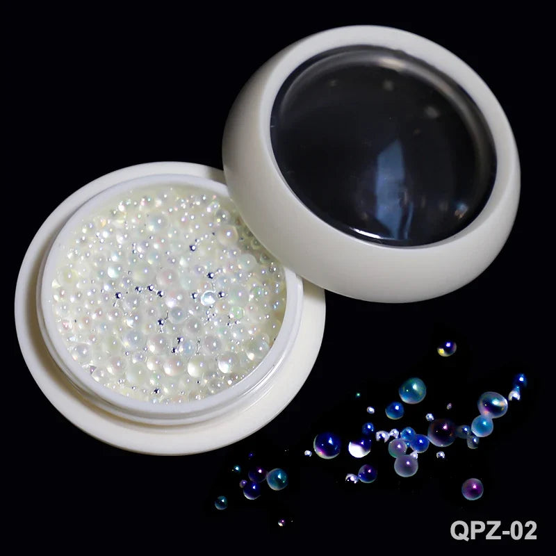 Acrylic Flower Nail Art Decorations, 5 g