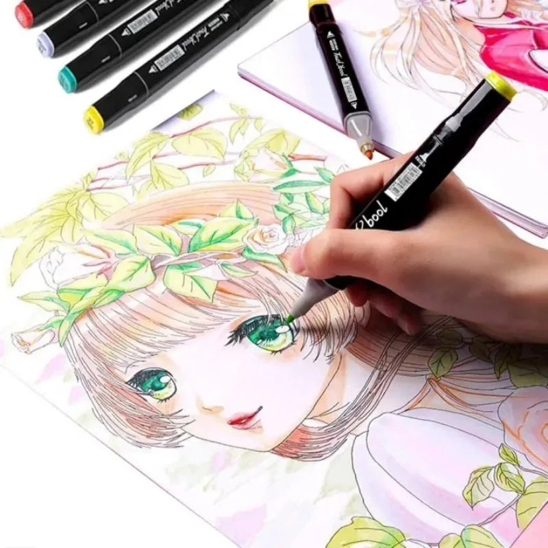 Dual-Tip Art Marker Set