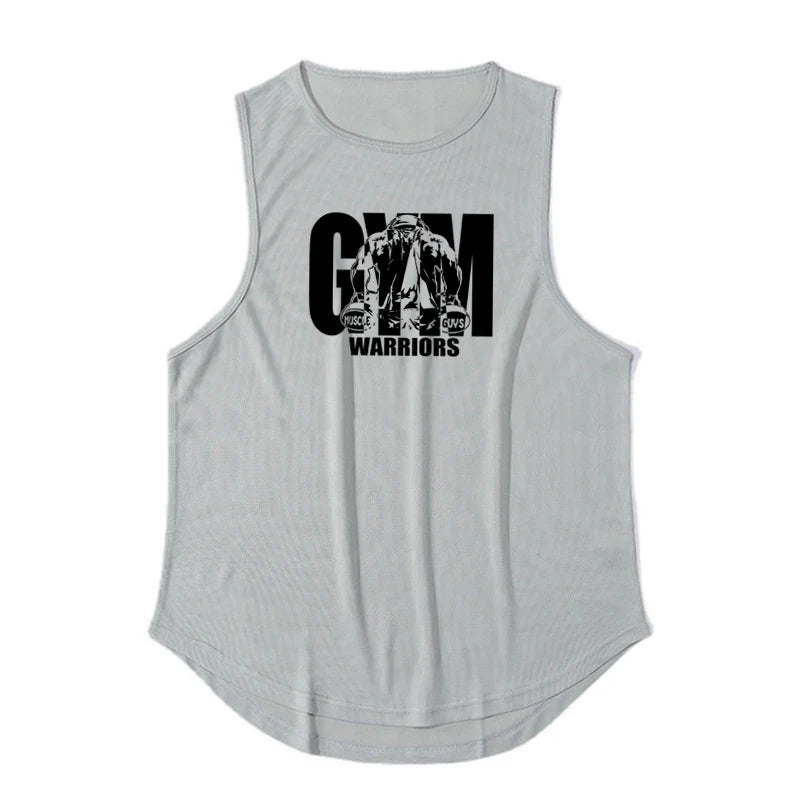 Men's Quick-Dry Mesh Athletic Tank Top