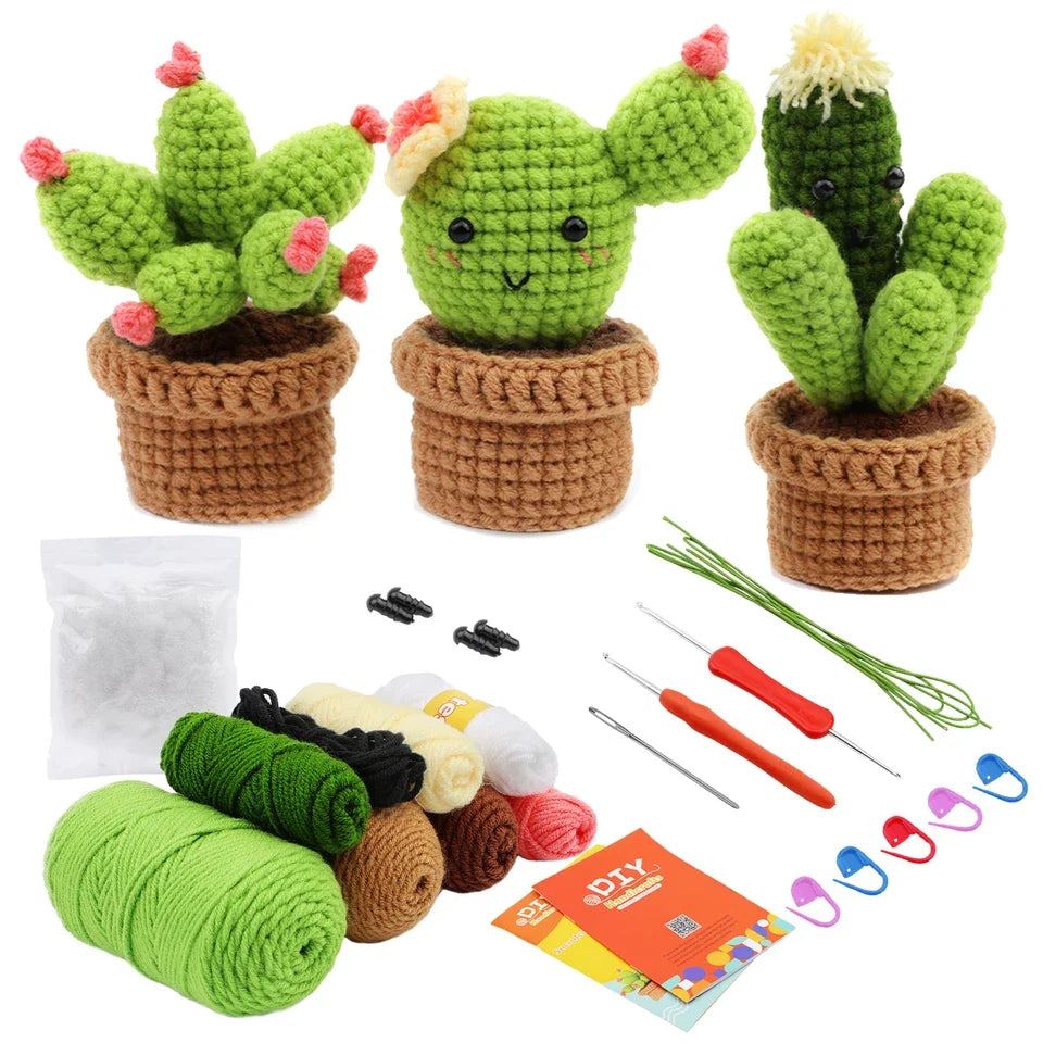 IMZAY Beginner Crochet Material Kit