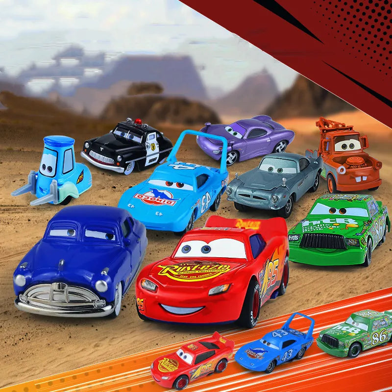Metal Alloy Die-Cast Race Car Model