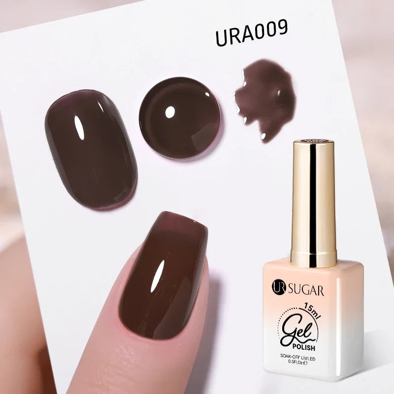 UR SUGAR Jelly Gel Nail Polish, 15 mL