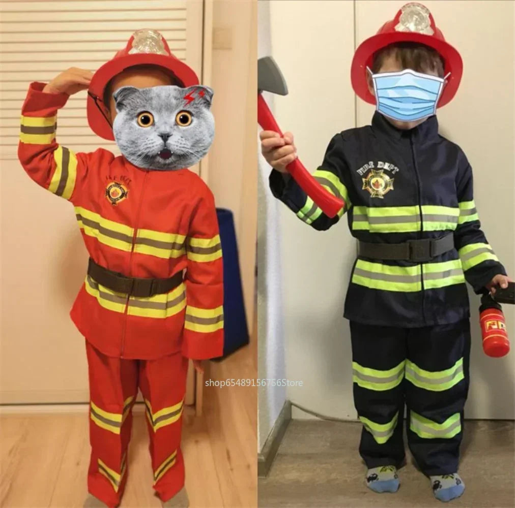 Kids’ Firefighter Role-Play Costume