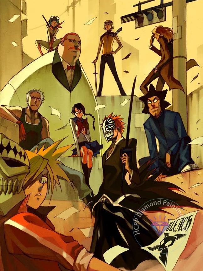 Bleach Anime 5D Diamond Painting Kit