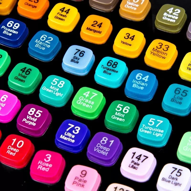 Dual-Tip Art Marker Set