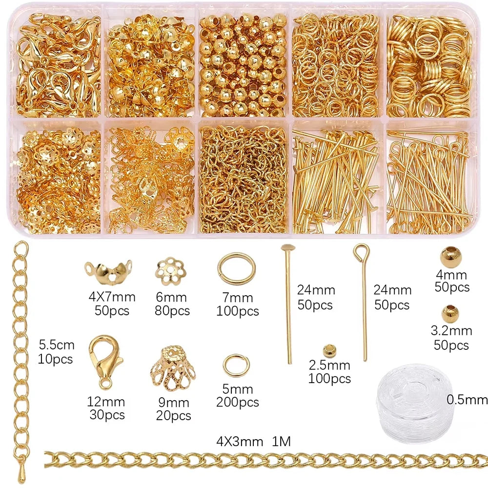 Jewelry-Making Starter Kit for Earrings & Necklaces