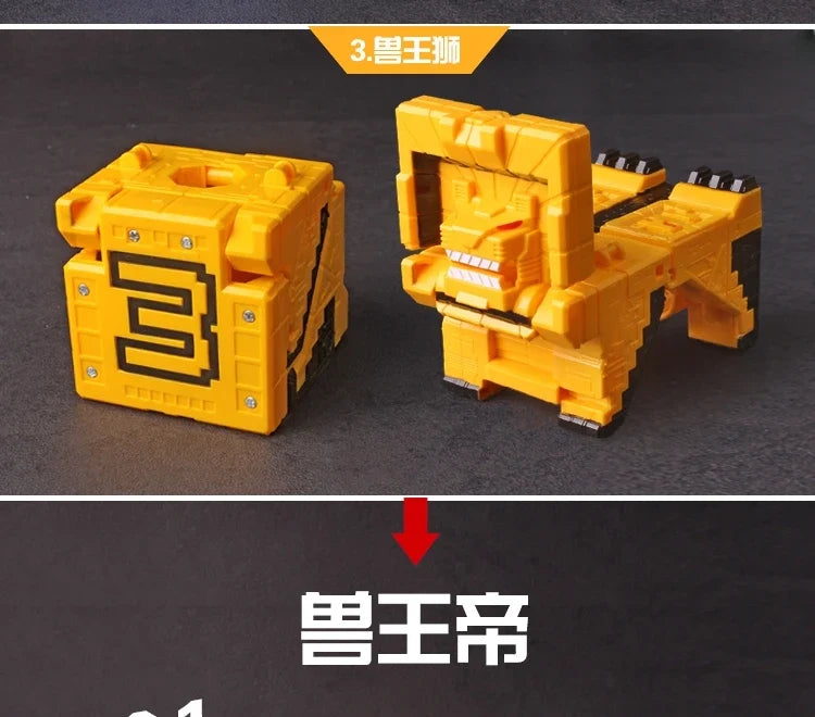 Math Cube Transforming STEM Building Toy