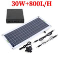 12V Low-Noise Solar Waterfall & Fountain Pump Kit
