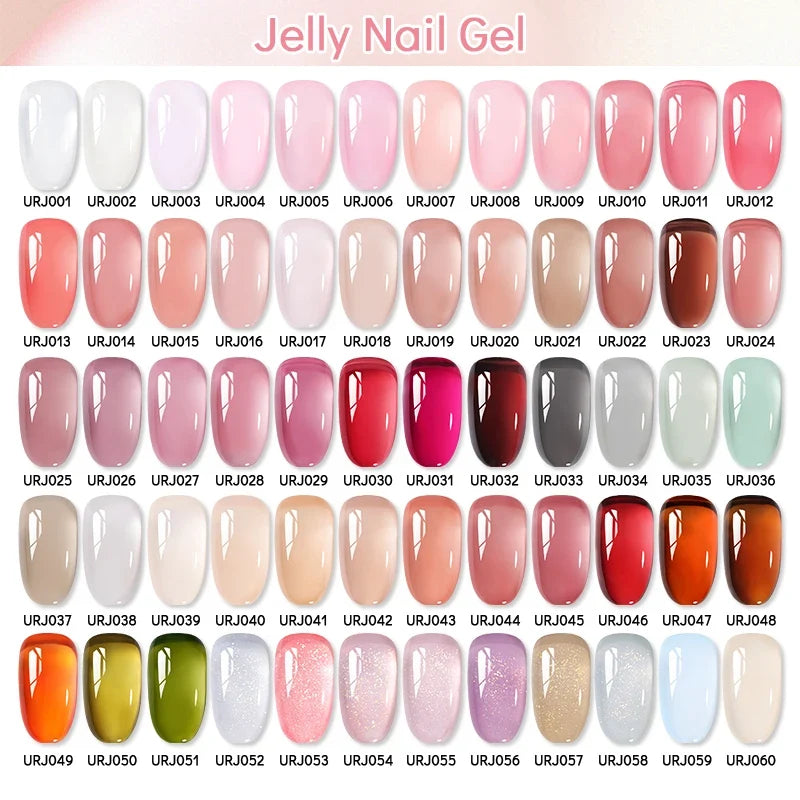 UR SUGAR Jelly Gel Nail Polish, 15 mL