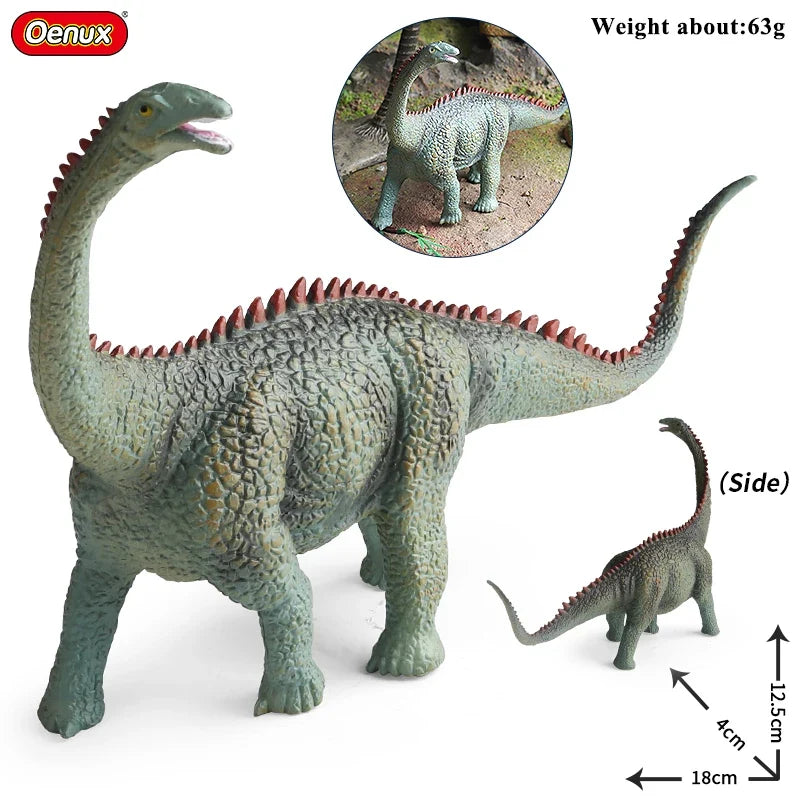 Oenux Jurassic Dinosaur Action Figure Set – 5 Pieces