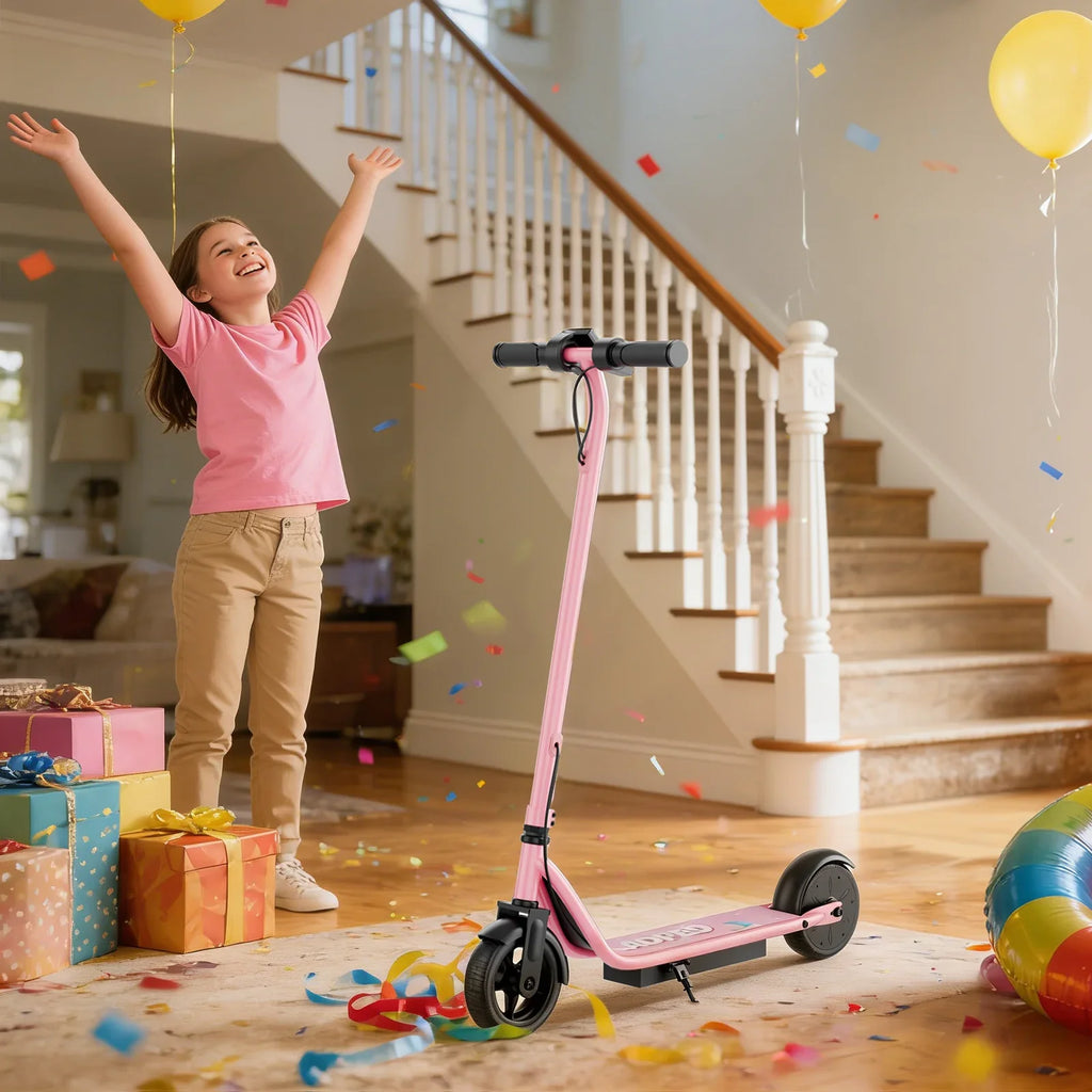 Kids’ Electric Scooter with Solid Tires