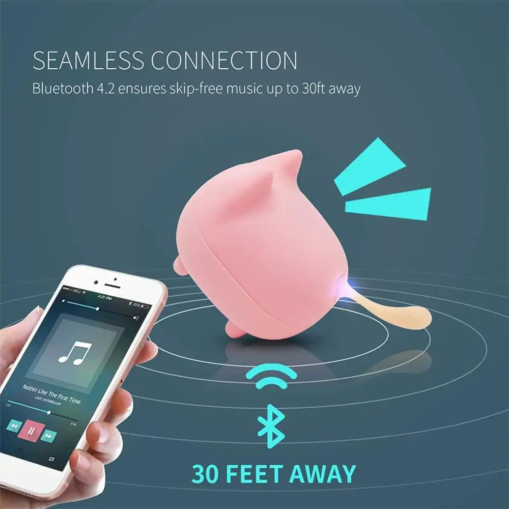 Mini Cat Portable Wireless Bluetooth Speaker