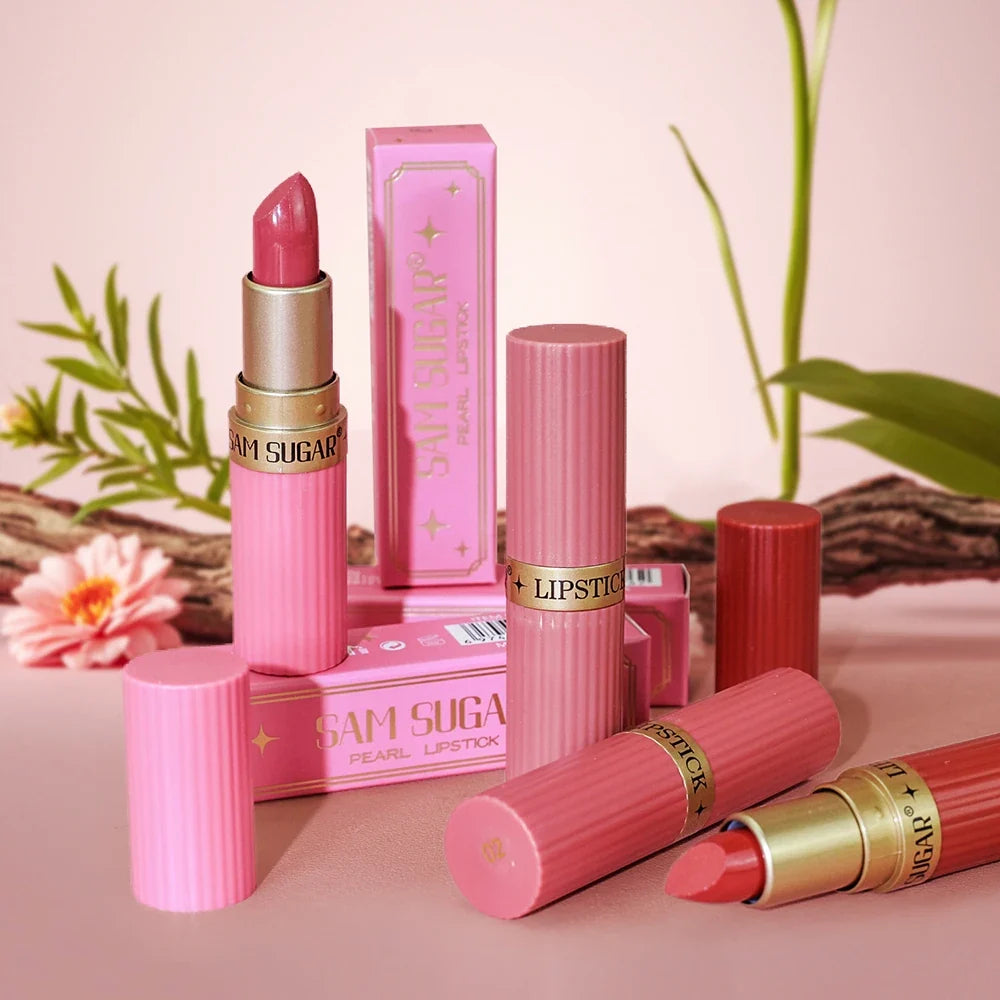 Pearlescent Glitter Lipstick