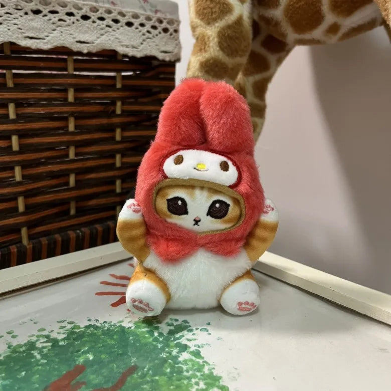 Mofusand x Sanrio Plush Keychain Bag Charm