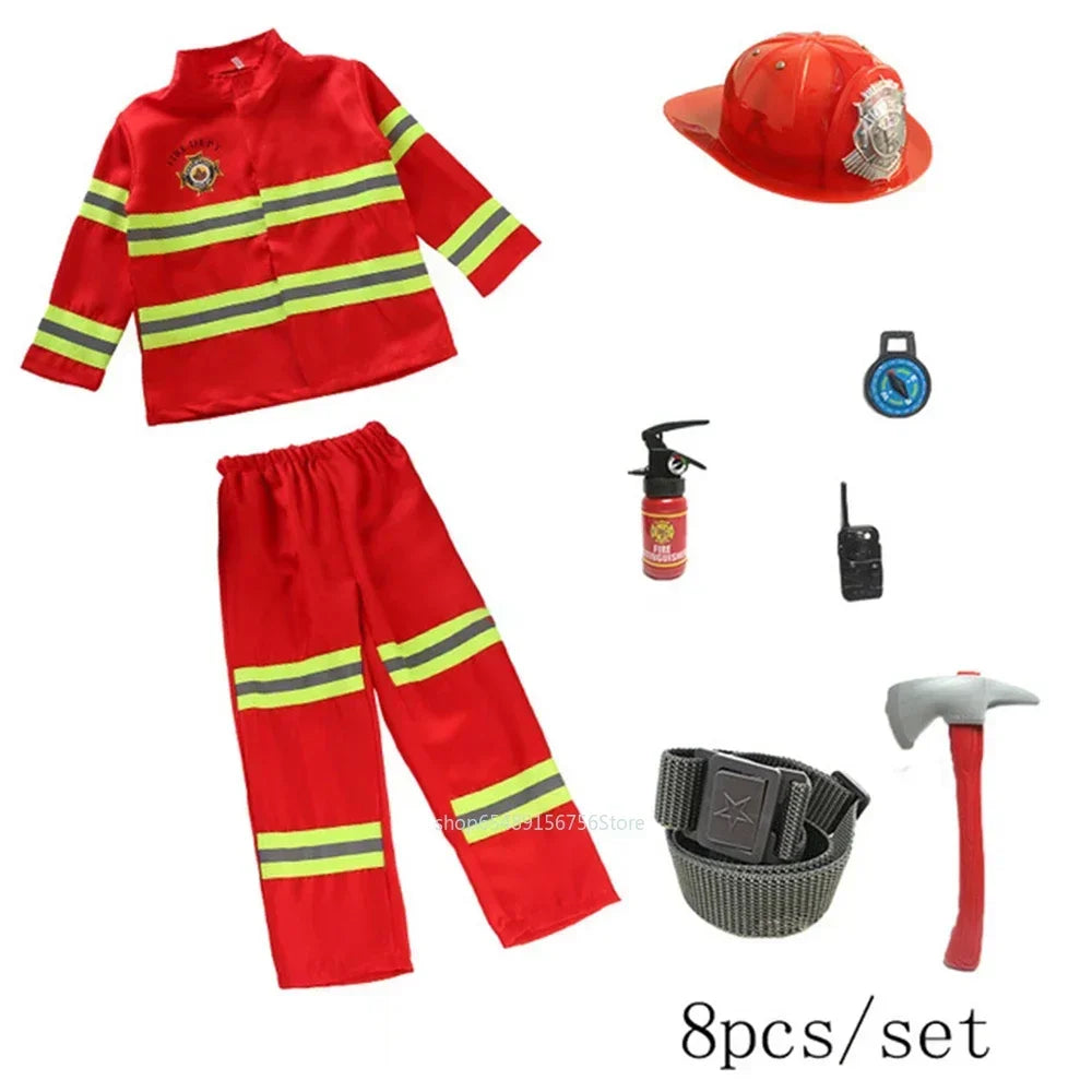 Kids’ Firefighter Role-Play Costume