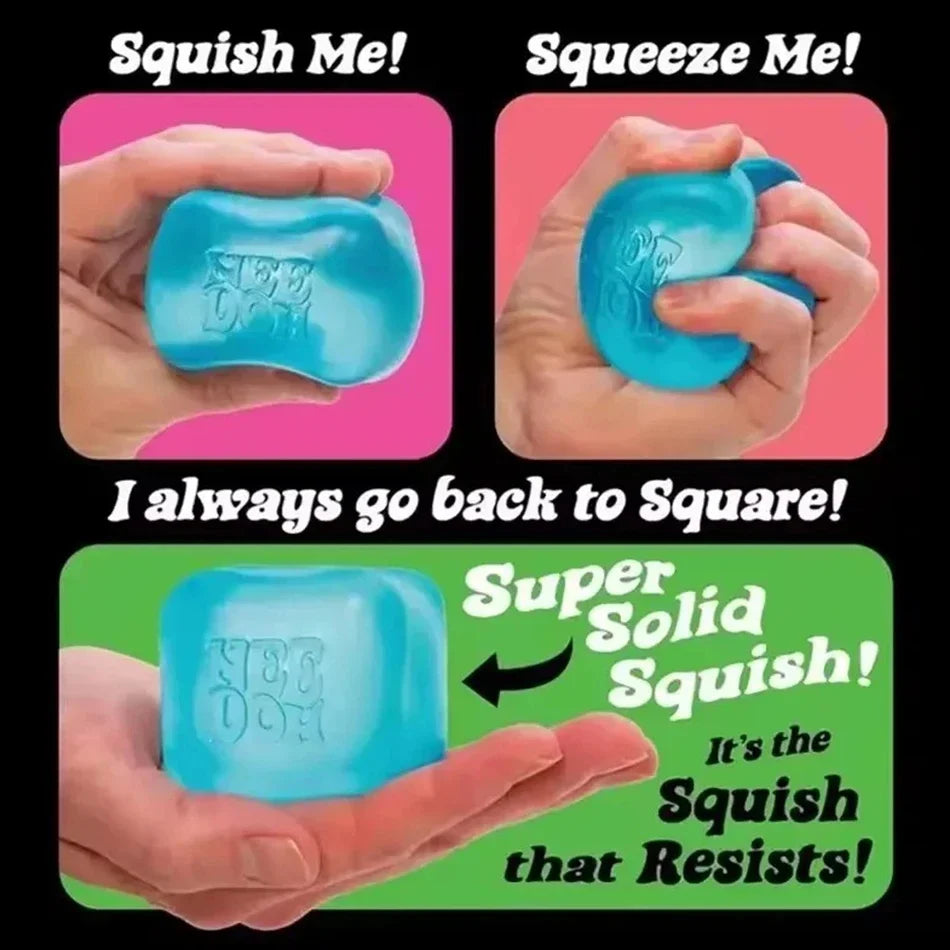NeeDoh Cube Sensory Squishy Toy