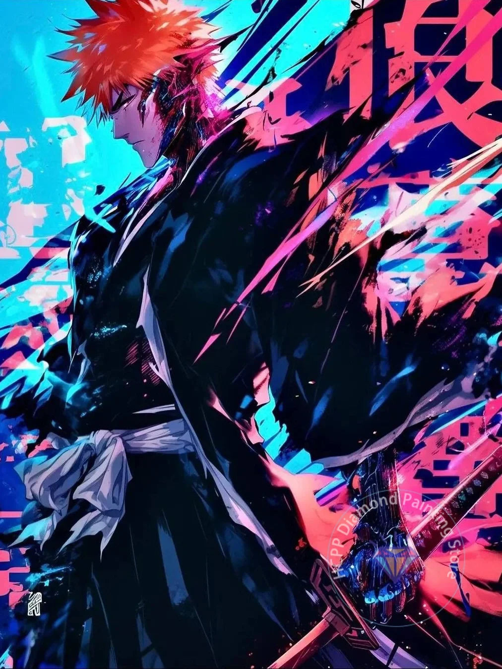 Bleach Anime 5D Diamond Painting Kit