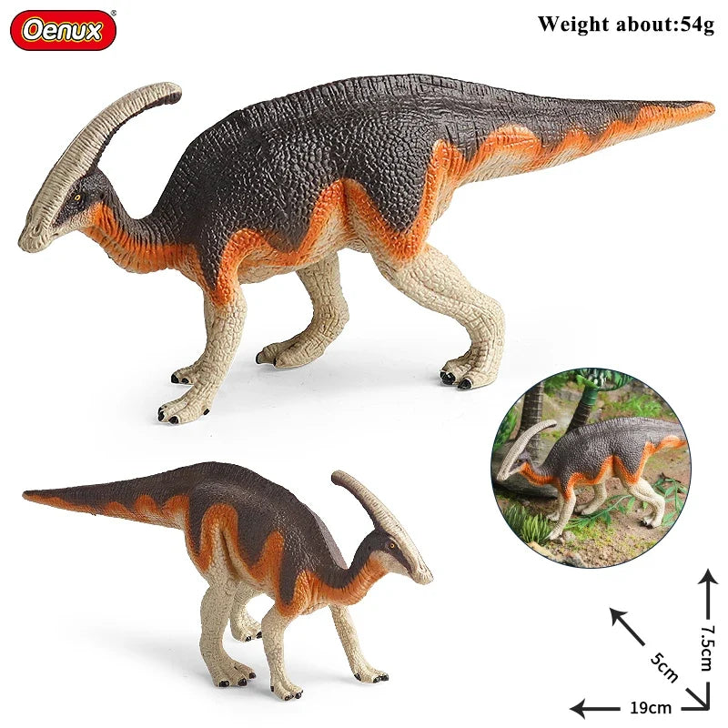 Oenux Jurassic Dinosaur Action Figure Set – 5 Pieces