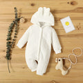 Baby Hooded Long-Sleeve Romper with Ears