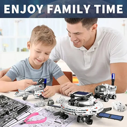 12-in-1 Solar Robot Science Building Kit