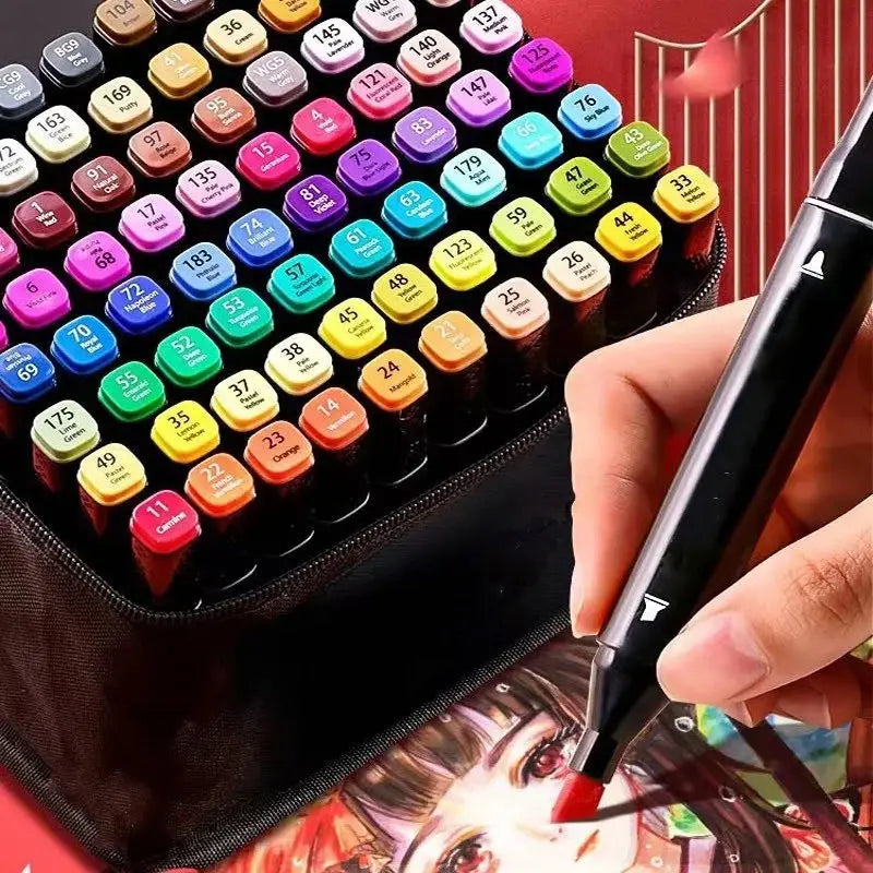 Dual-Tip Art Marker Set