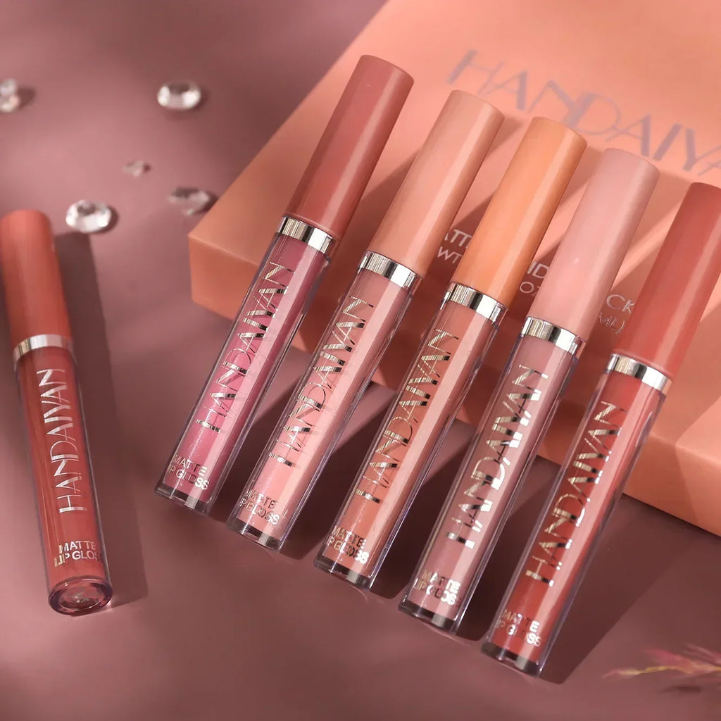 HANDAIYAN Matte Lipstick Set, 6 Pieces
