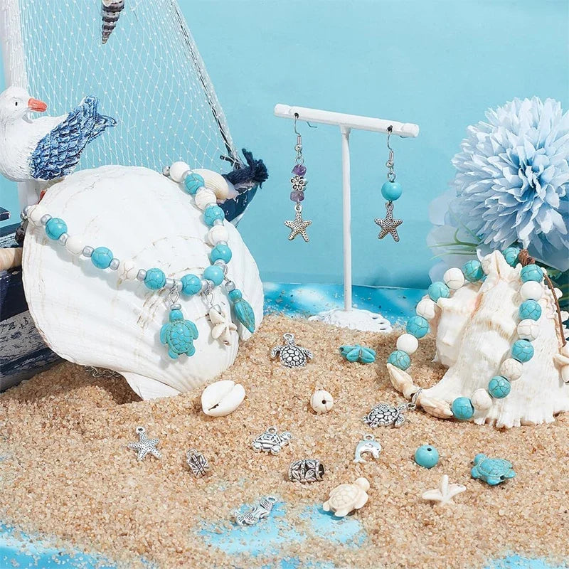 Ocean Summer Clay Bead Friendship Bracelet Kit