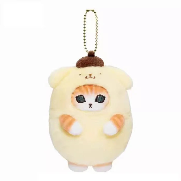 Mofusand x Sanrio Plush Keychain Bag Charm