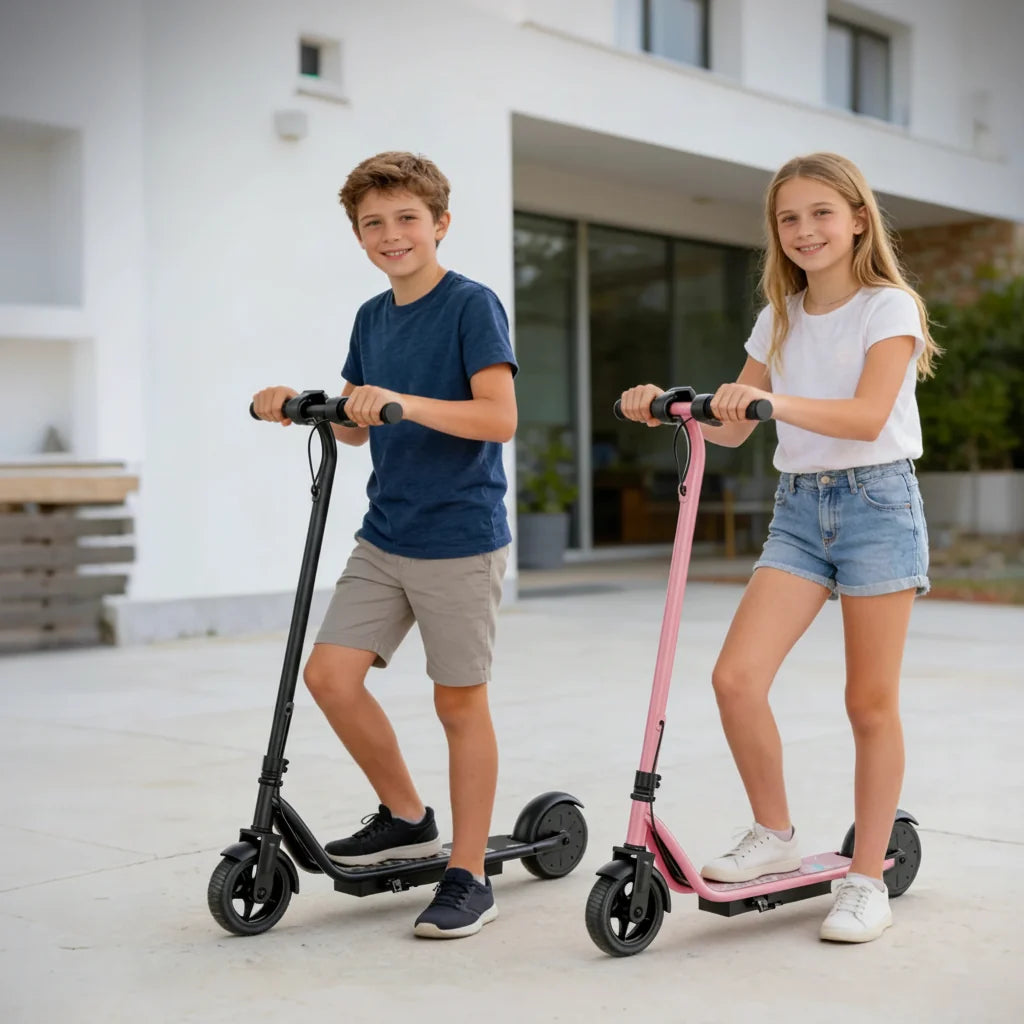 Kids’ Electric Scooter with Solid Tires