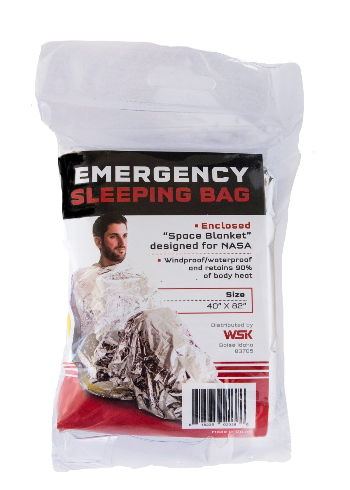 Quake Kits Emergency Mylar Thermal Sleeping Bag