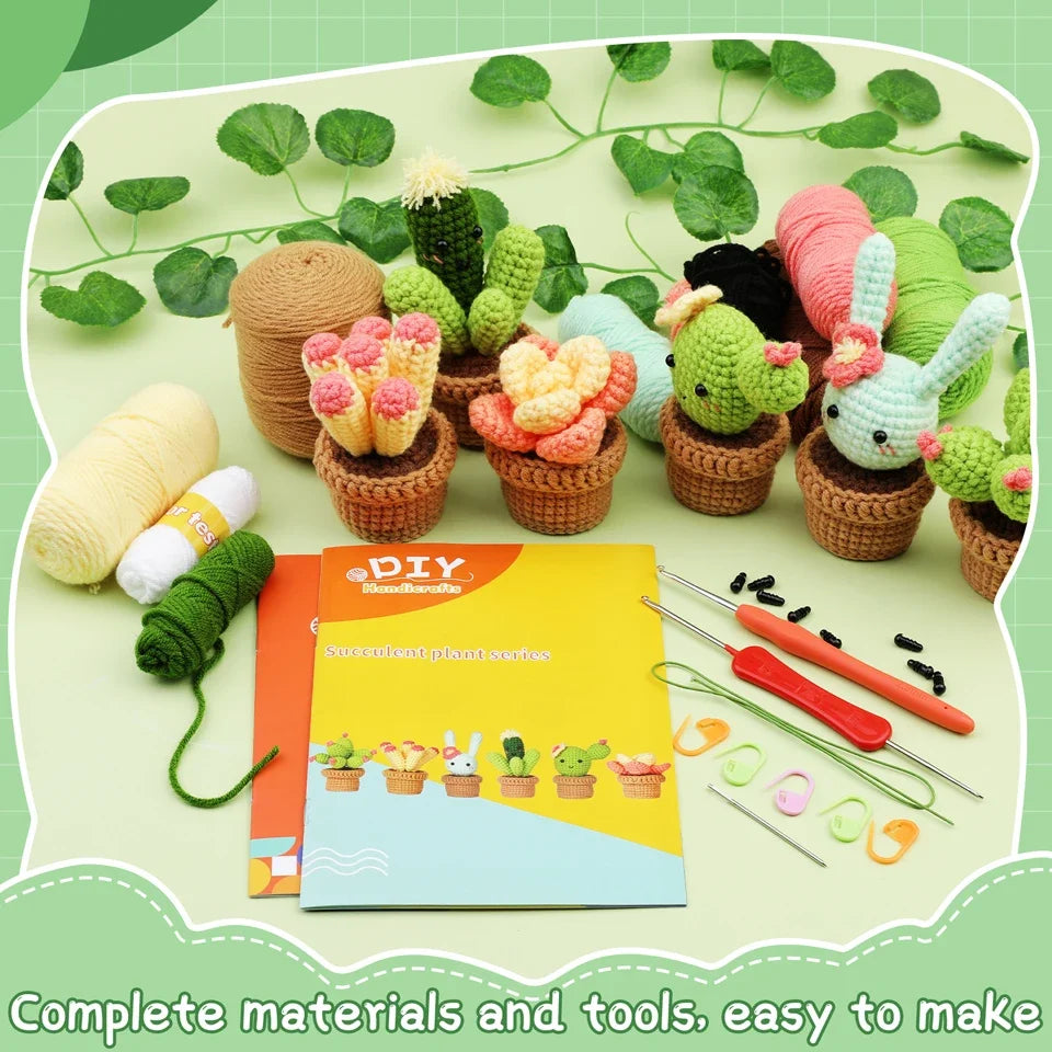 IMZAY Beginner Crochet Material Kit