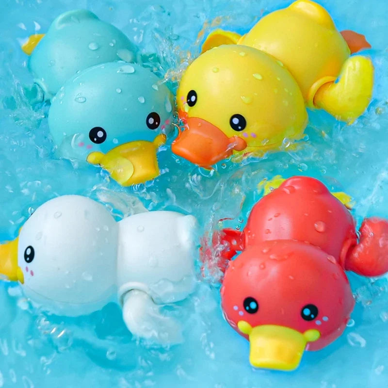 Wind-Up Swimming Animal Bath Toy