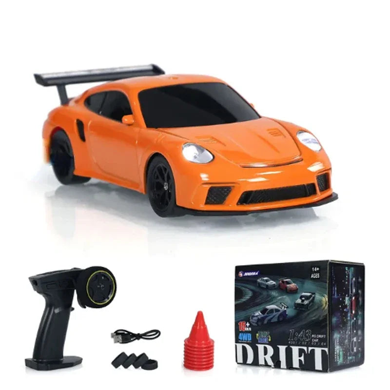 1:43 Scale 2.4GHz 4WD Mini RC Drift Car