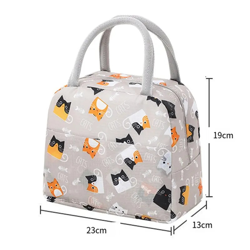 Kids’ Insulated Cartoon Lunch Bag